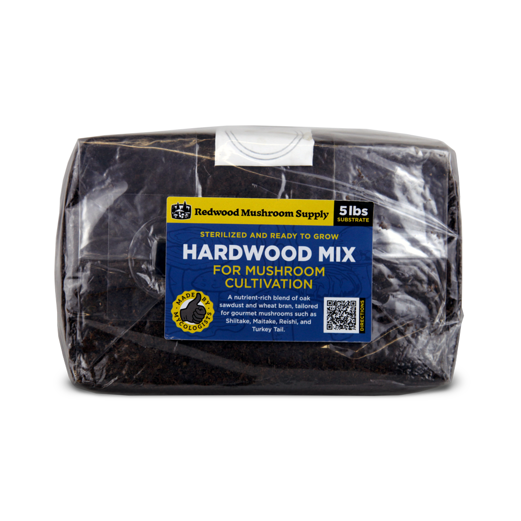 Sterilized Hardwood Mix for Gourmet Mushrooms