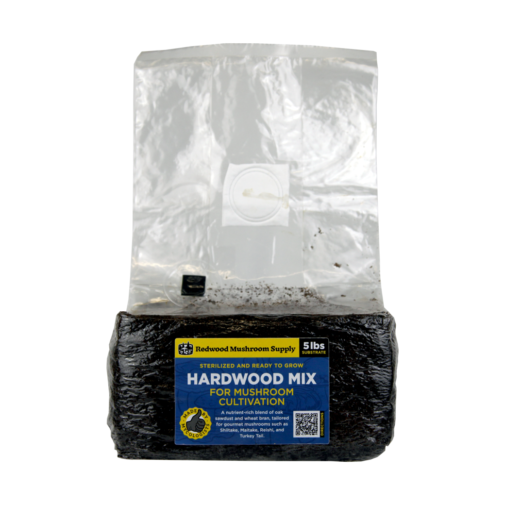 Sterilized Hardwood Mix for Gourmet Mushrooms