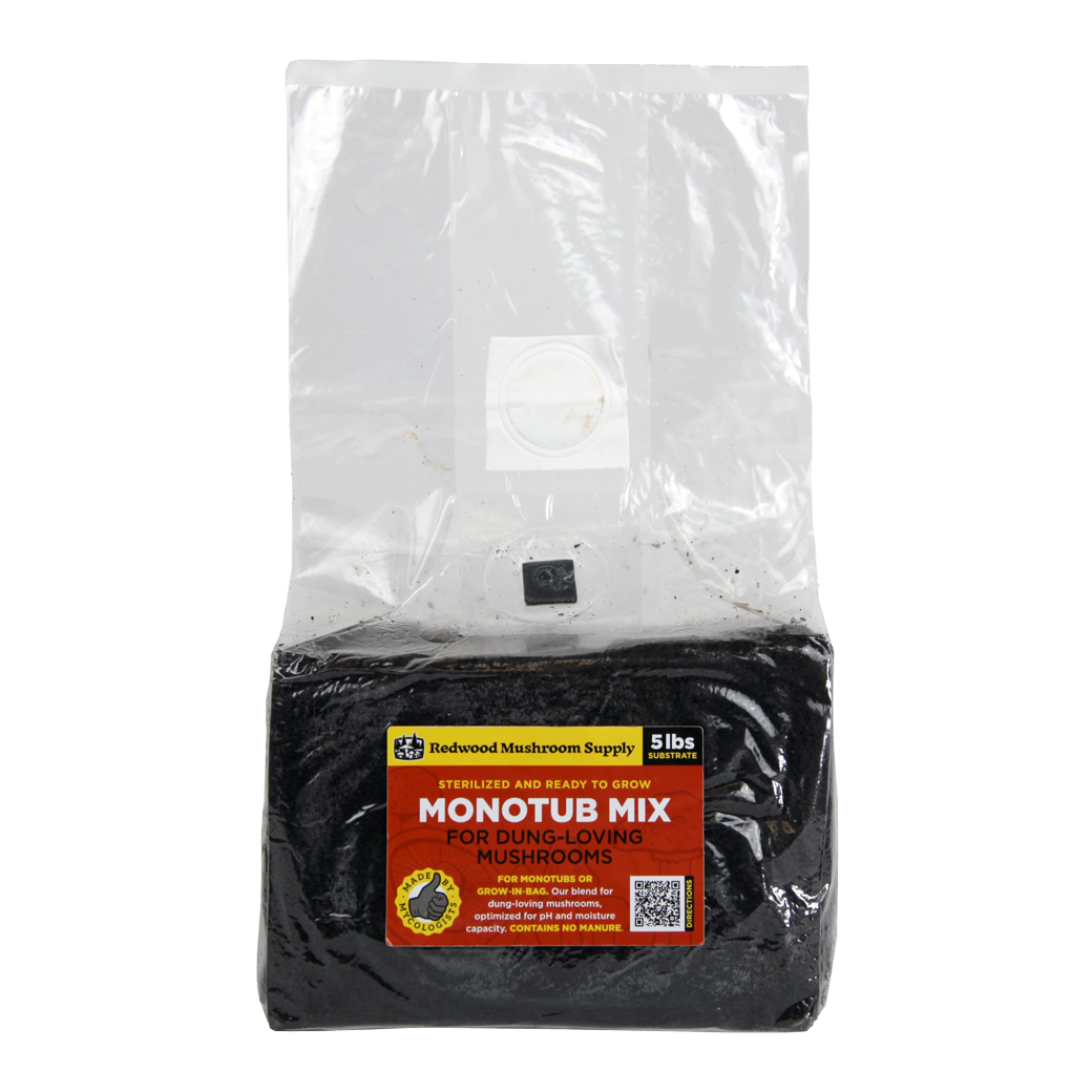 'Monotub Mix' CVG Sterilized Mushroom Substrate