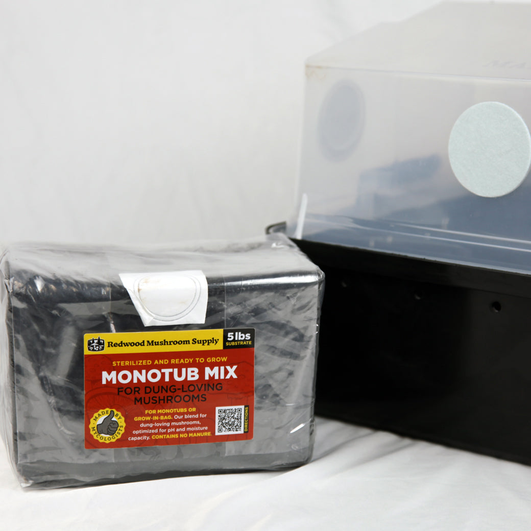 'Monotub Mix' CVG Sterilized Mushroom Substrate